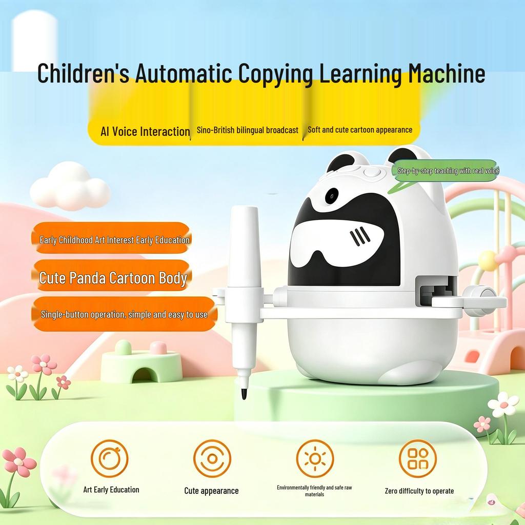 Cross-border Smart Painting & Scanning Robot for Kids - Educational Growth Drawing Toy