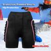 Schützende gepolsterte Shorts für Snowboarding Ski Inline-Skating Hüftprotektor Outdoor-Sport Stoßfestigkeit Sturzhose