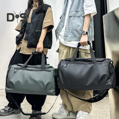 Borsa da Viaggio con Scomparto Scarpe Indipendente Chiusura a Cerniera Grande Capacità Impermeabile Borsa Fitness Borsa a Mano per Uomo Donna