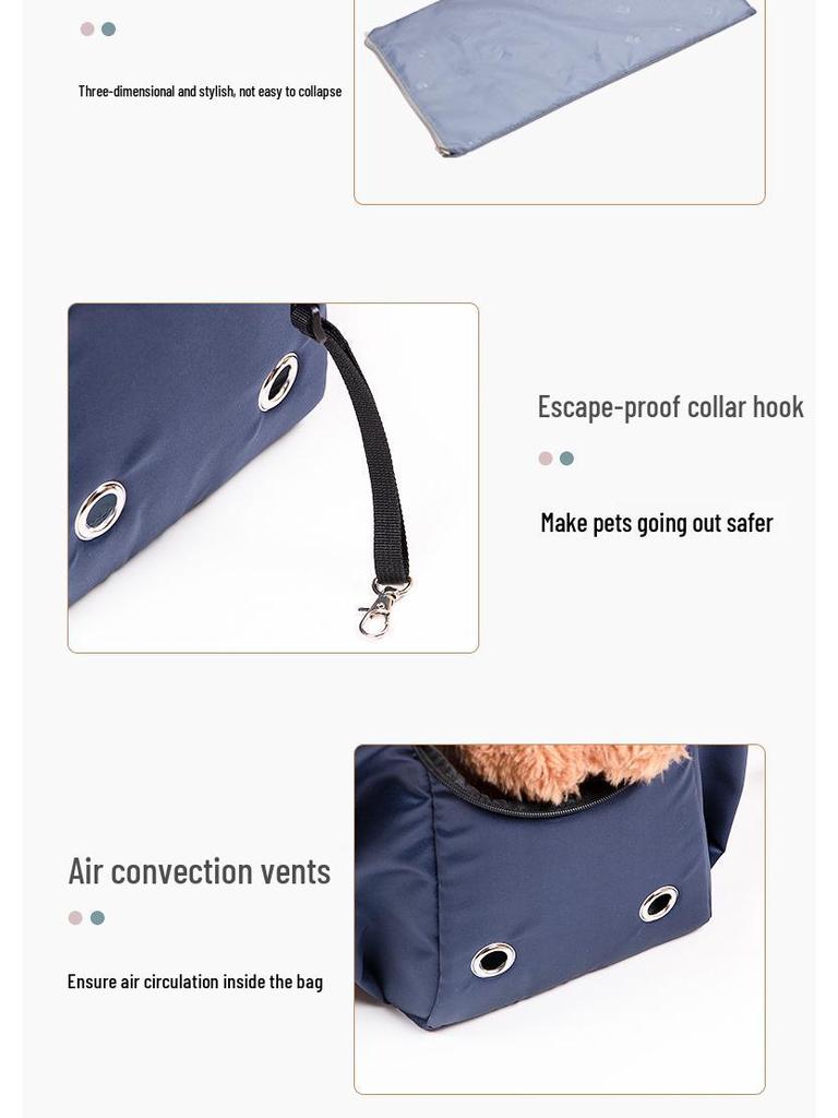 Portable Cat & Dog Carrier: Breathable, Large-Capacity Handbag/Backpack