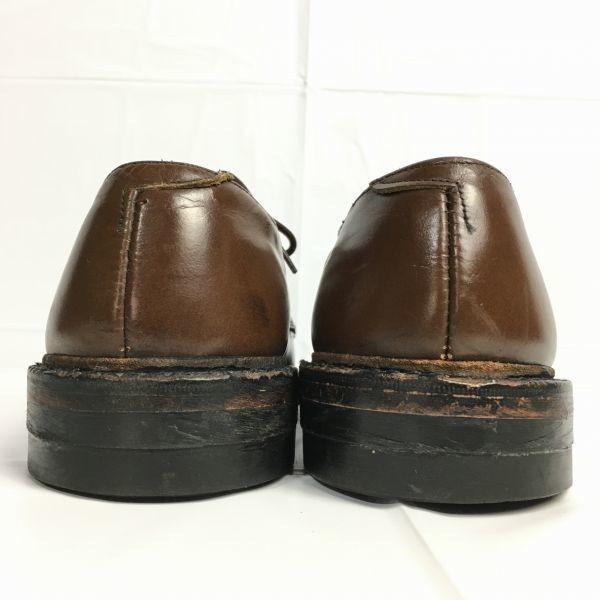 Vzácné 70. léta Vintage LEHIGH ANSI Z41.1-1971 75 Ocelová špička Hladká špička Bezpečnostní boty Hnědé velikost 7.5D 25.0-25.5(POUŽITÝ)