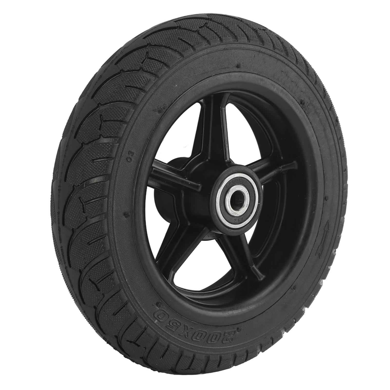 

8 дюймов 200x50 Шины Резина Противоскользящее Сильный Захват Электрический Самокат Цельная Шина для Электрического Самоката