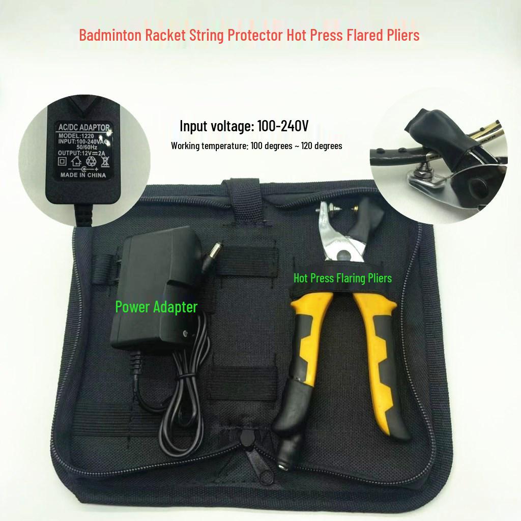 Feather Fist Dual-Use Badminton Racket Grommet Flaring Pliers 100V-220V