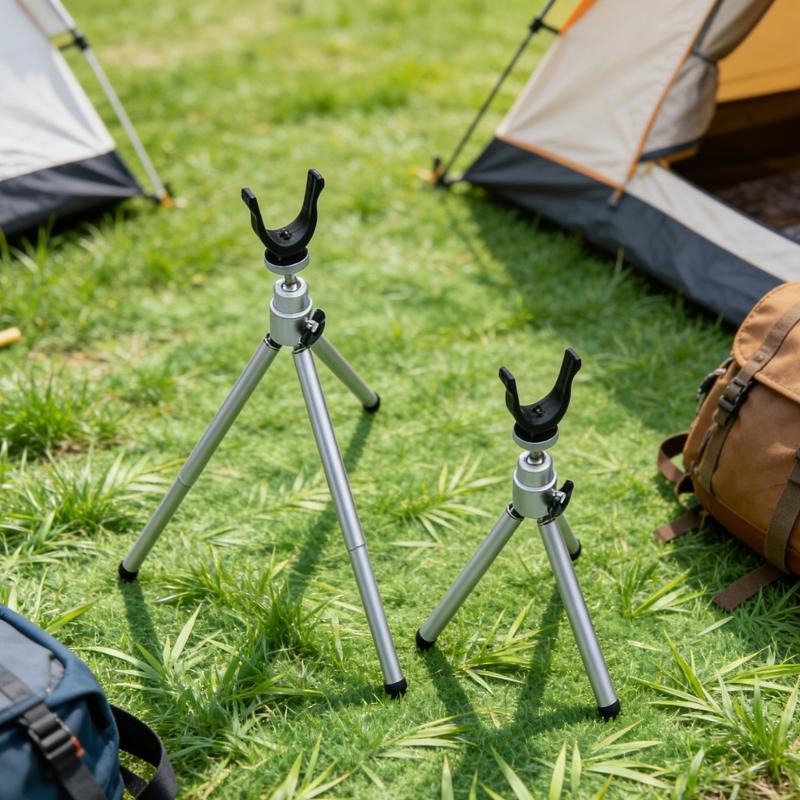 Quick Setups Foldable Fishing Rod Holder Make Of Rustproof Aluminum Perfect For Lake River Ocean Universal Rod Brackets