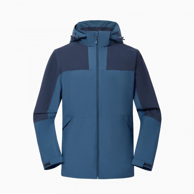 Par Fjelljakke Enkel Stikket Jakke Allsidig Vindtett Stoff Komfortabel Mote Casual Tynn Jakke YG-PN6607