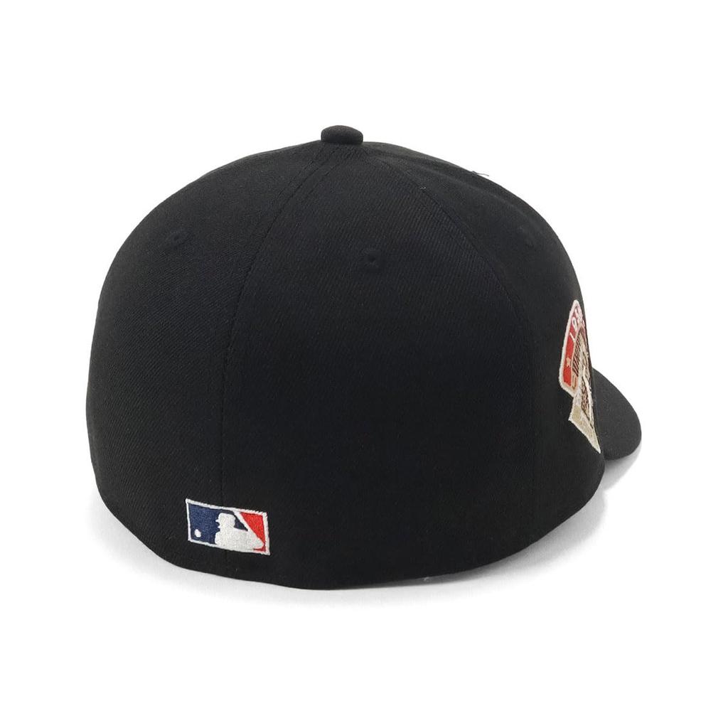 New Era LP 59FIFTY Cap MLB Chicago White Sox CWS Black with Side Patch and Under Exclusive to and Stylish Streetwear Travel Sun Protection (70845386