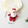 1pc Snowman Cute Hanging Pendants Cartoon Xmas Tree Party Decoration Christmas Santa Claus