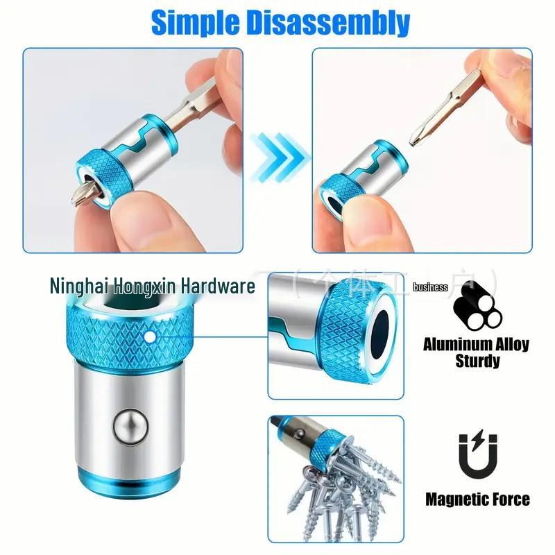 Magnetic Ring Cross-Head Screwdriver Bit Holder