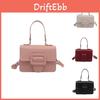 Fashionable Small Square Bag For Women Versatile Shoulder Crossbody Bag In Black