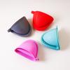 1 Pair Kitchen Silicone Heat Resistant Gloves Clips Insulation Non Stick Anti-slip Pot Bowel Holder Clip Cooking Baking Oven Mitts