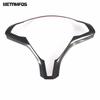Steering Wheel Cover Trim Sticker For Tesla Model X 2016 2017 2018   Carbon Fiber Interior Accessories Car Styling