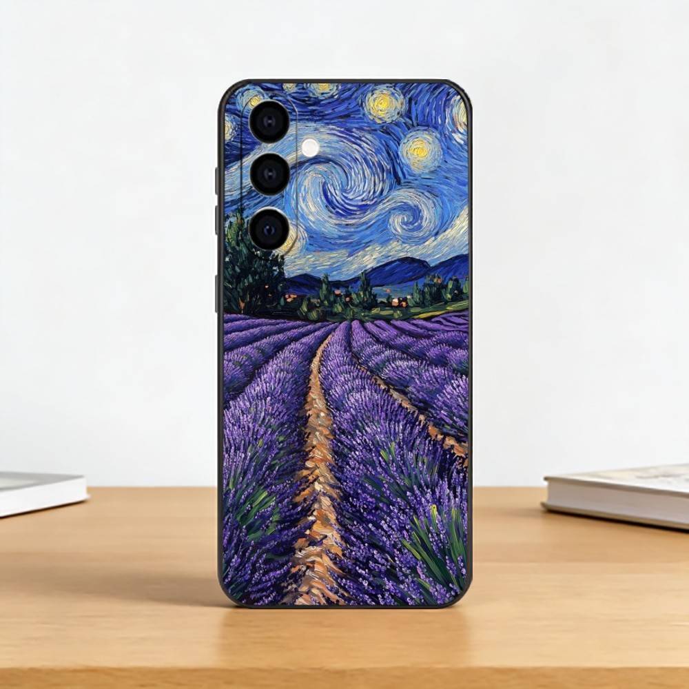 

E-esthetic Art Print Phone Case For Samsung Galaxy A73,A72,A71,A70,A53,A52,A51,Soft Silicone Black Cover Samsung a51 4g