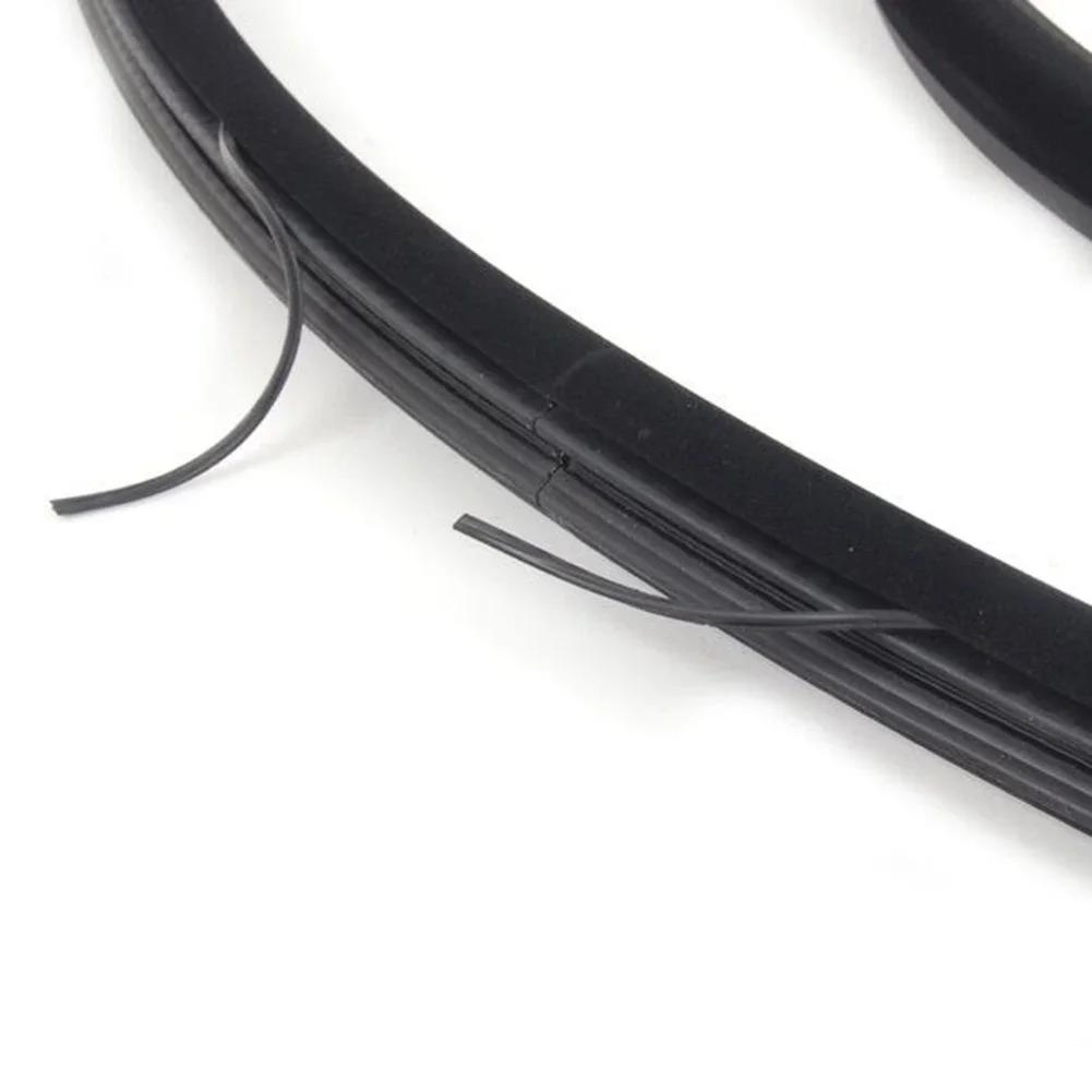 Front Door Body Sealing Strip Seal 1pc 51727278503 Accessories Black Replacement Rubber For BMW 5' F10 F18 LCI 520