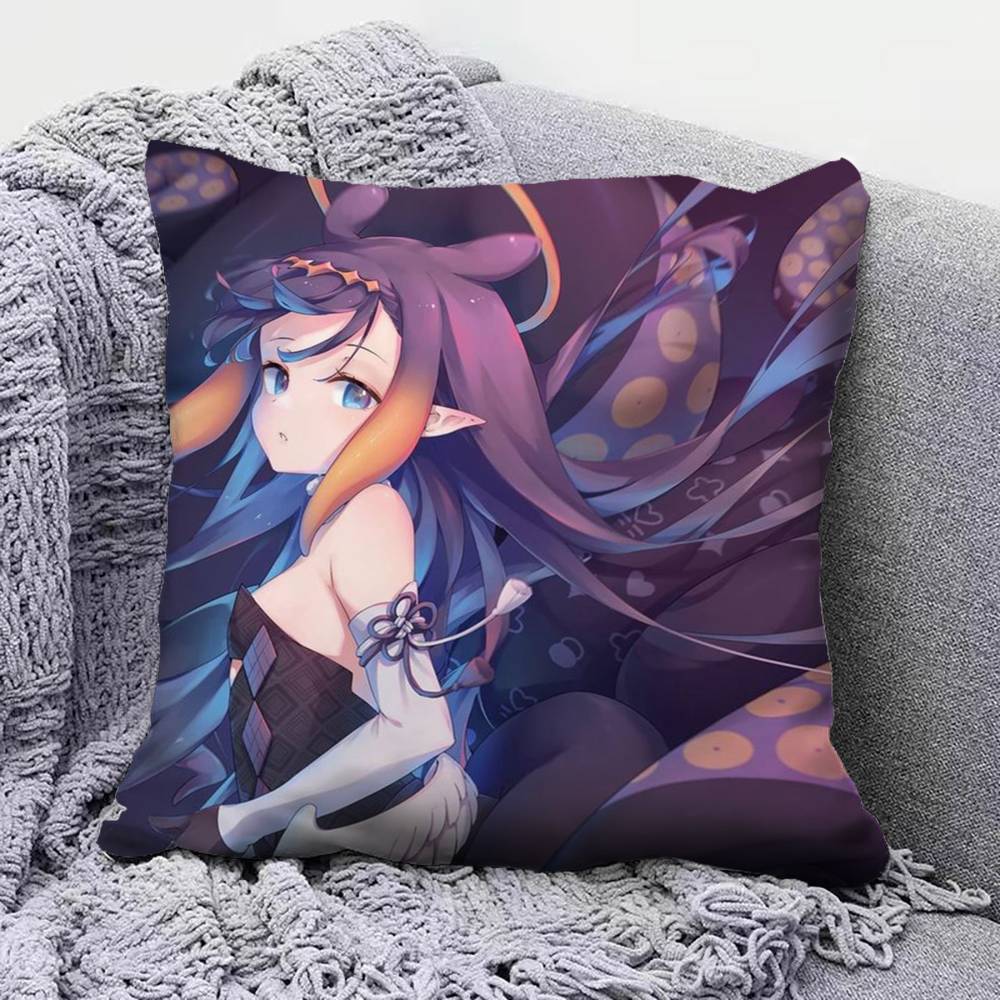 Ninomae Ina Hololive VTuber  Pillow Covers Home Sofa Cushion Covers and Aecorative Custom