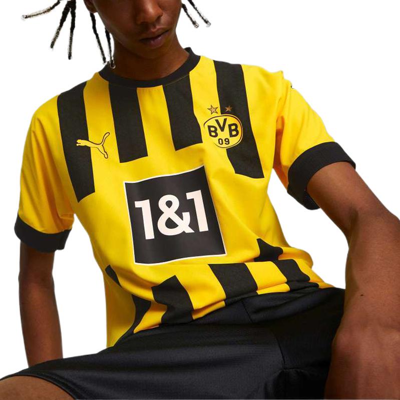 PUMA Soccer Jerseys Men's Yellow Moderate 76588201
