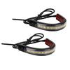 LED Dual-Color Front Shock Fork Light Strip with Turn Signal for Off-Road Motorcycles