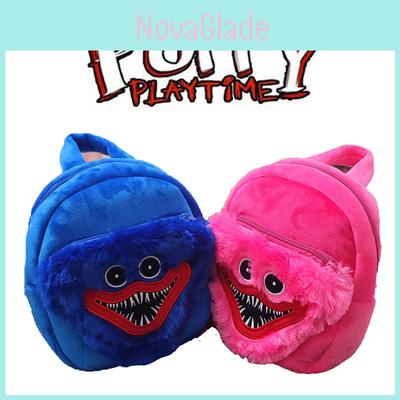 Ultra měkký plyšový batoh Poppy Playtime Huggy Wuggy Kissy Missy Plyšáci Pro Kluky A Dívky