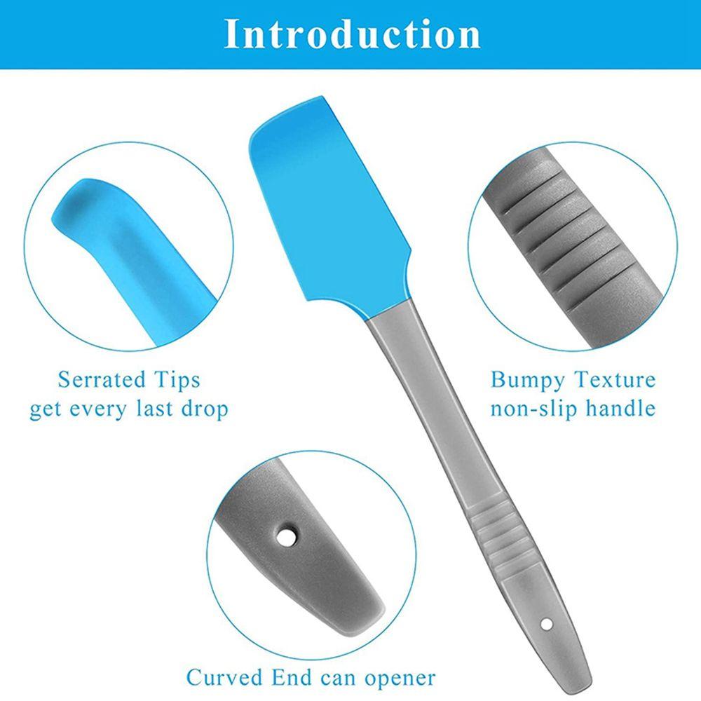Silicone Kitchenware Baking Pastry Spoon Batter Kitchen Accessories Cake Tools Spatulas Scrapers