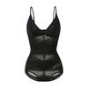 Belly Contracting Slimming Shapewear Seamless Mesh Transparent Bodysuit  Postpartum
