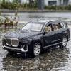 ABX1 1:24 BMW X7 Off Road SUV Alloy Metal Diecast Model Car Home Decoration Desktop Display Ornament High Simulation Miniature Gifts