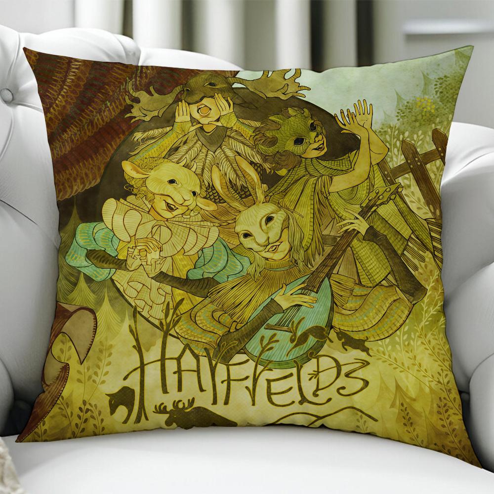 Musician YYaelokre Art Cushion Cover Birthday Anniversary Gifts Double Sided Printed Zipper Cushion Cover Soft Skin Bedding