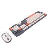 Wireless Keyboard and Mouse Combo 2.4G Wireless Plug and Play Ergonomic Keyboard and Mouse Set for Computer