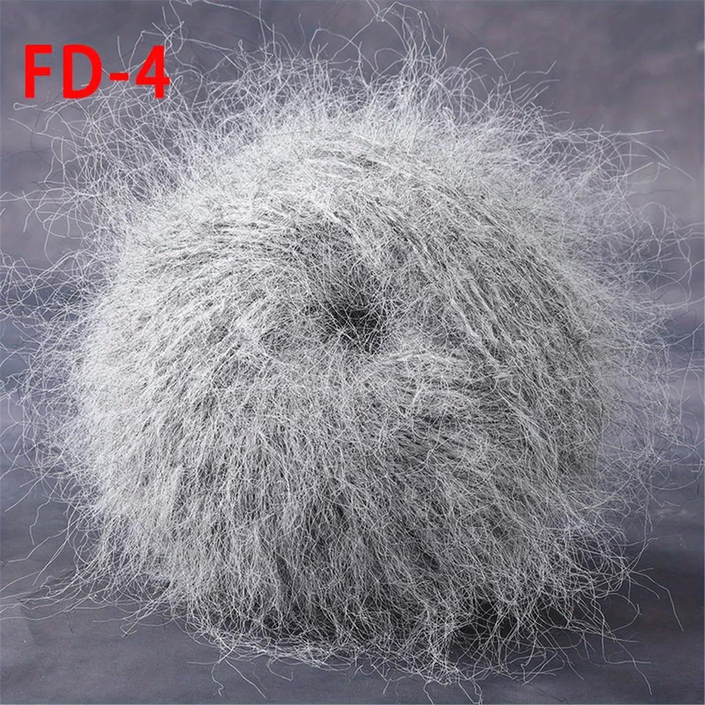 Worsted Faux Long Plush Mink Velvet Cashmere Yarn For DIY Knitting And Crocheting Long Plush Thick Crochet Yarn 1pc 190m 1.76oz