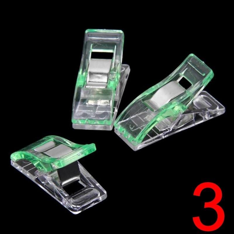 50 Stück Wonder Clips Quilters Clips Nähclip Quiltzubehör Ständer für Rollenstoff