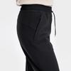New FILA Knitted Sports Pants Women's Pitch Black A11W431604FBK