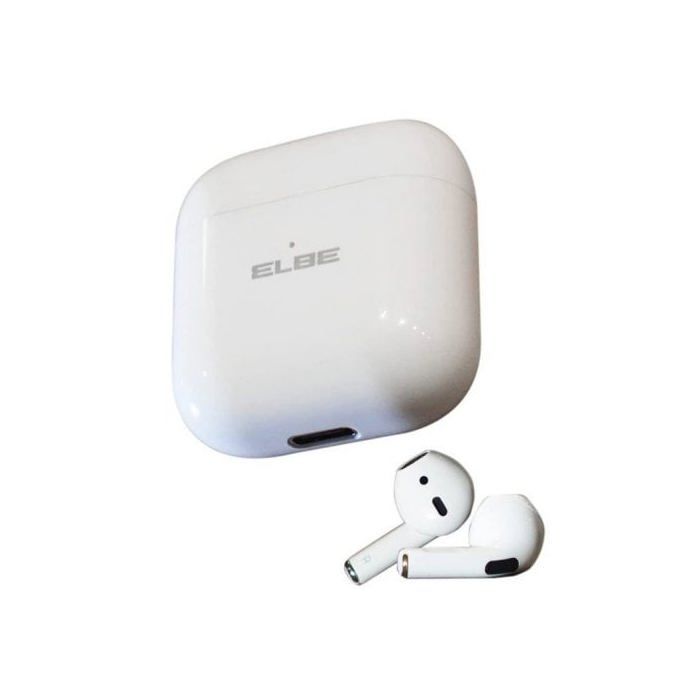 Elbe ABTWS-003-B Auriculares Bluetooth TWS Blancos