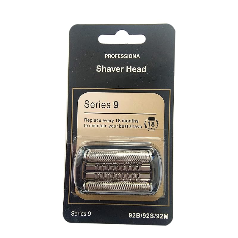 2025 Новая Серия 9 92S 92M/94M Запасная Сетка и Режущий Блок Бритвенная Головка для бритв Braun 9 серии (серии моделей, начинающиеся с 90xx 92XX) Серебряный