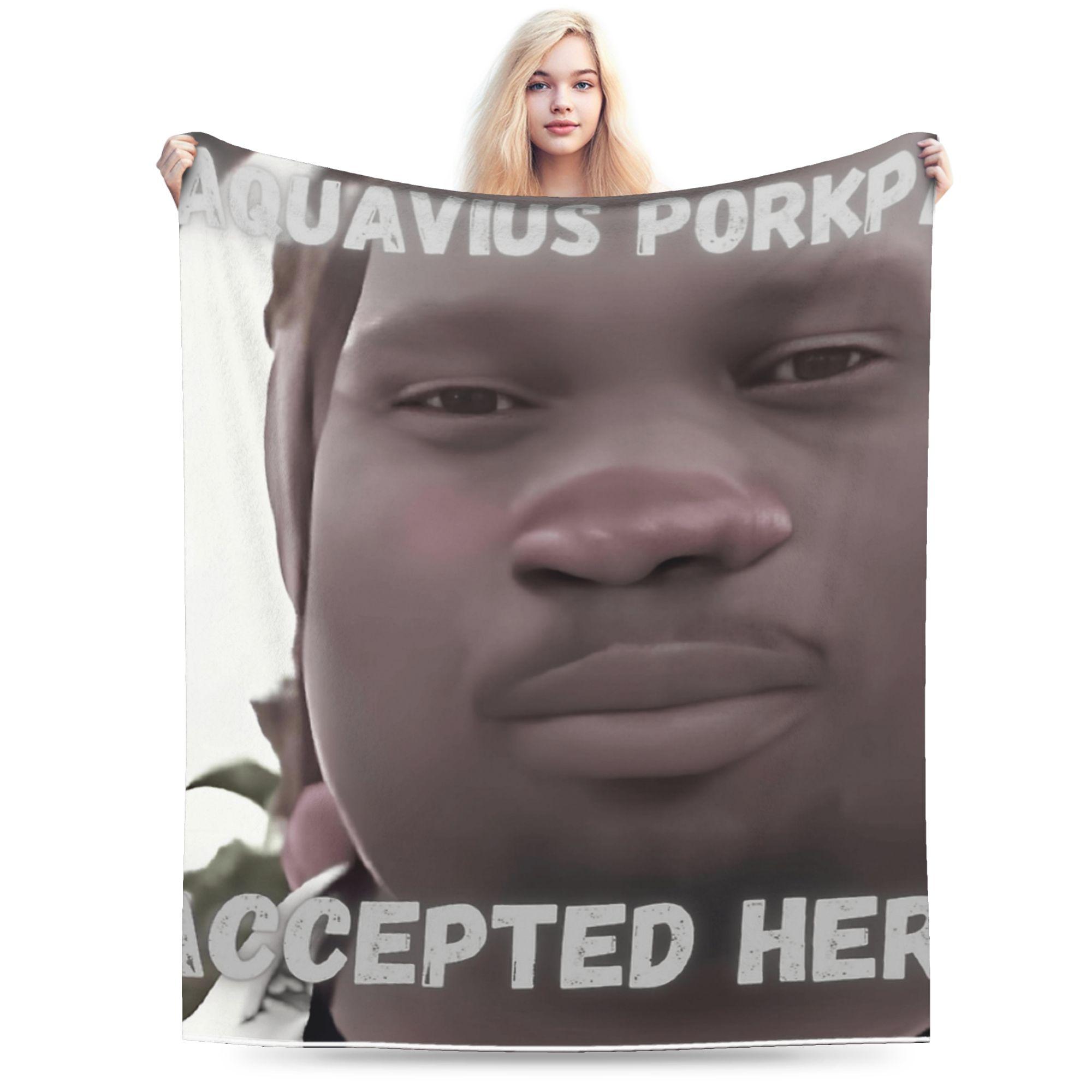 

John Pork Is Calling Flannel Blankets Winter Soft Warm Throw Blanket for Child Living Room Graphic Bedspread Sofa Bed Cover 30x40in