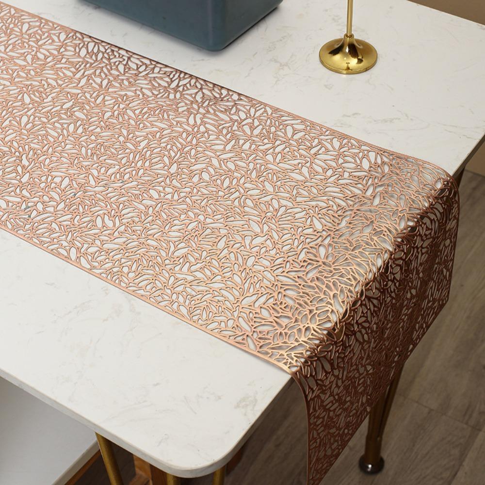 Creative Hollow Table Runner PVC Table Cover New Tablecloth