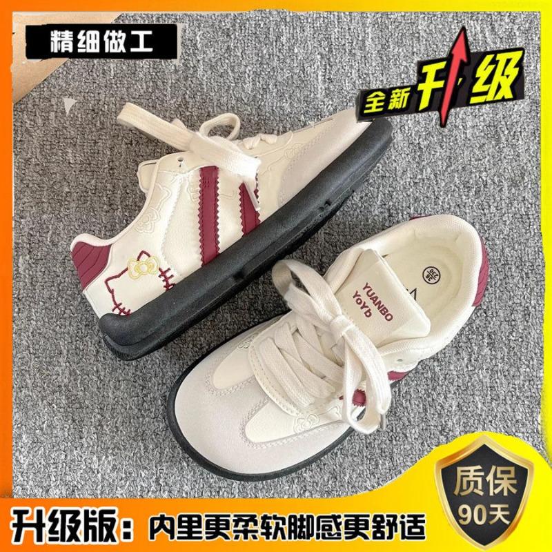 Sports Board Shoes Women's Shoes Spring New Versatile Niche Shoes Platform White Shoes Cute Pink