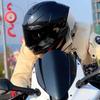 NBTK R50 DOT Full Face Helmet with Large Spoiler for Sportbikes & Cruisers - Spring/Autumn Use