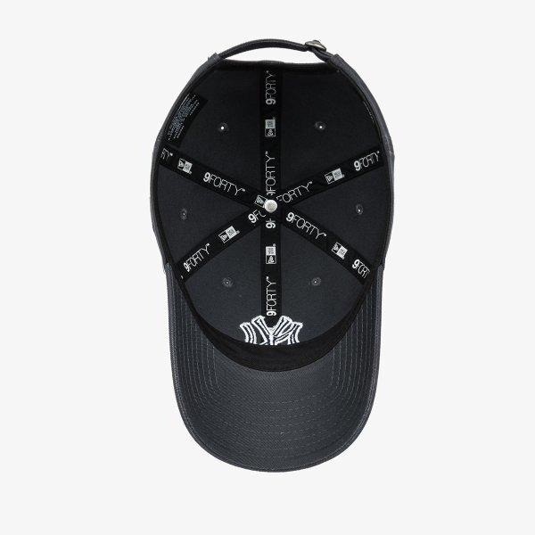 New Era New York Yankees Basic Outline Unstructured Ballcap Dark Graphite 145618