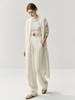 2025 Cashmere Rolled Edge Long Cardigan: Autumn/Winter Collarless Outerwear for Women - Comfy, Stylish & Perfect for Commuting