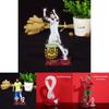 Mascotă Logo Vedetă Fotbal Jucărie Acrilică Handmade Perfectă Pentru Fanii Lui Neymar Messi Și Ronaldo