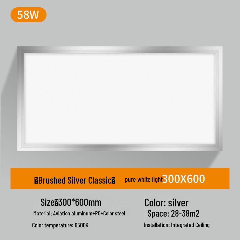 Recessed Ceiling LED Light: Aluminum Plate for Kitchen, Bathroom, or Bedroom