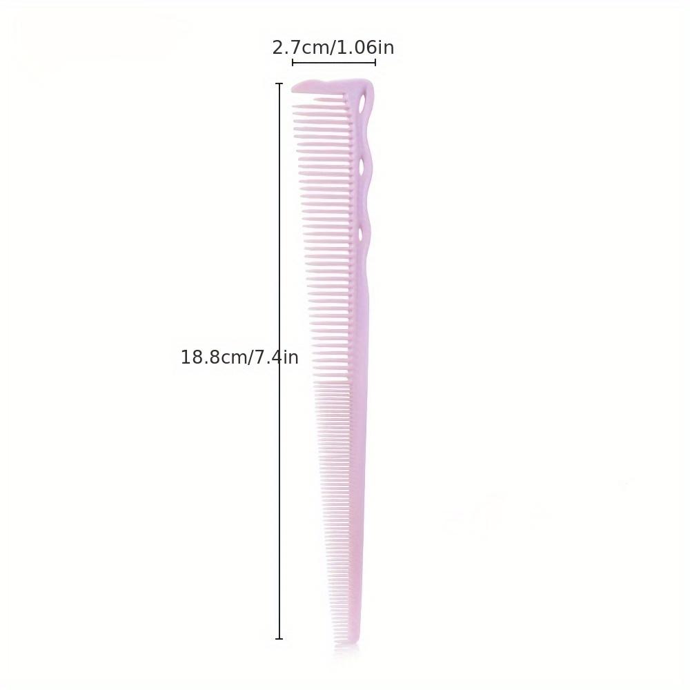 

Wholesale Professional Hair Cutting and Styling Combs for Hairdressers, Featuring Plastic Construction with Varying Tooth Density