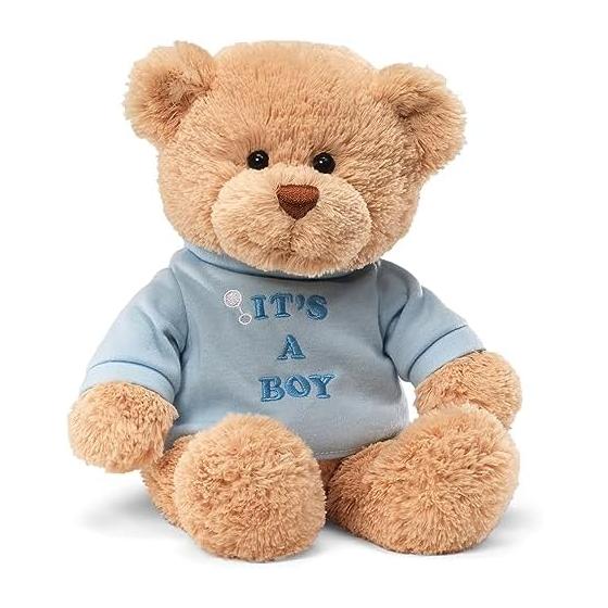 GUND Футболка Это мальчик Медведь #15418