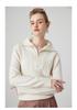 Women's Thickened Cashmere Knitwear: Zipper Lapel, Loose Fit Long Sleeve Sweater for Autumn/Winter