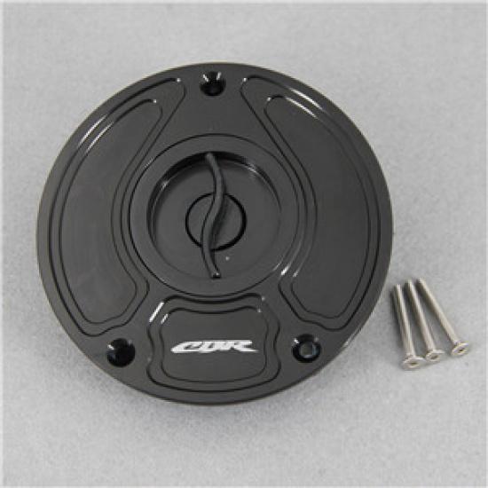 

Алюминий с ЧПУ без ключа для Honda CBR 600 F4 F3 F2 1991-2008, аксессуары для мотоциклов, крышка топливного бензобака чёрный