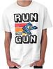 Mega Man Mens 8-Bit Distressed Run & Gun Arcade Graphic White Shirt NWT L, XL