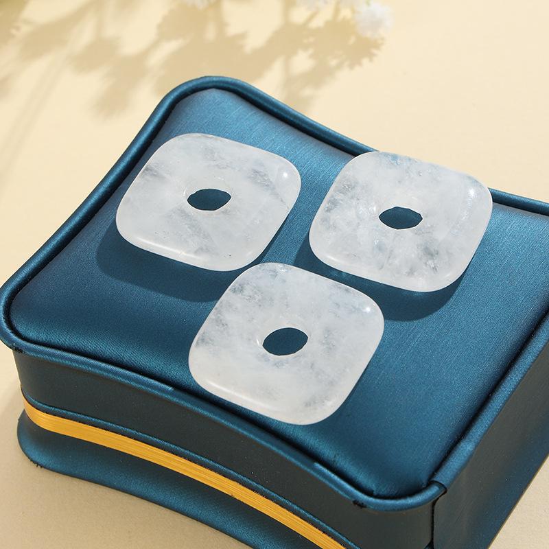 

30 мм Натуральный Камень Кристалл Агат Пи Сю Квадратный DIY Ювелирный Аксессуар 30mm Diameter