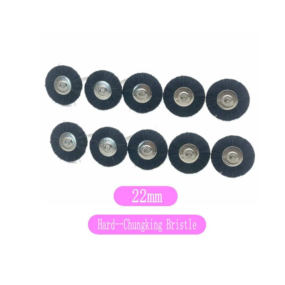 10pcs Polishing Wheels Wool/Cotton/Cloth Buffing Pad Jewelry Abrasive Brush Dental Lab Hp Brush 2.35mm Shank Rotary Tools