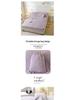 Portable Stain-Proof Cotton Sleeping Bag: Detachable, Solid Color Duvet Cover with Bed Sheet for Travel and Hotel Stays.