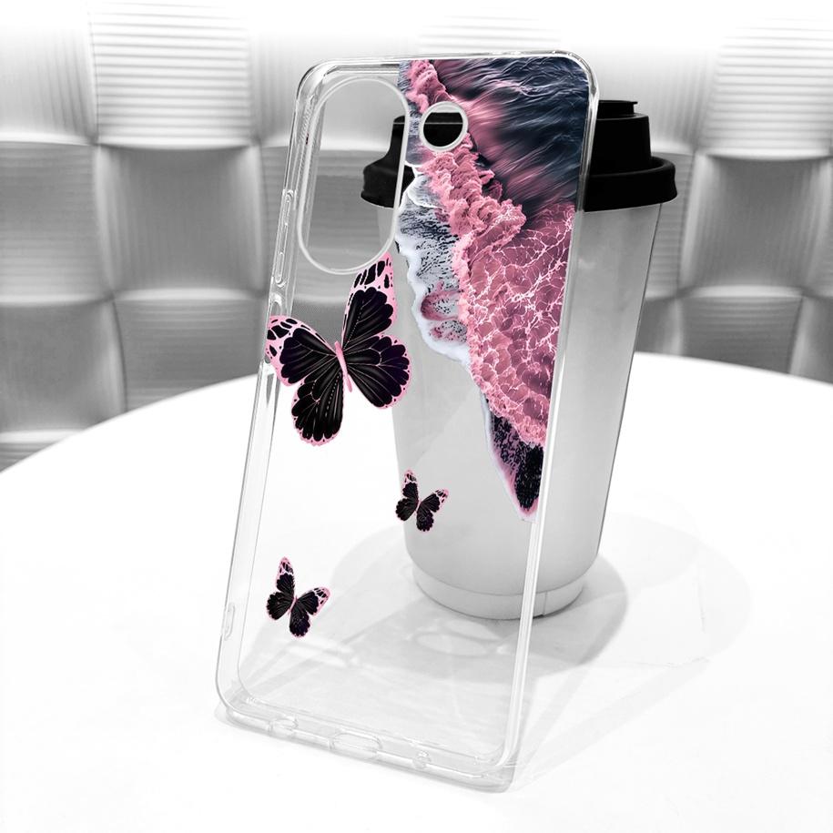 Case For Xiaomi Poco X8 Pro Max Cover Popular Flower Soft Silicone Transparent TPU Bumper For Xiaomi Poco X8 Pro X8ProMax Fundas