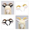 Bentiță Adorabilă cu Coarne de Miel pentru Baluri, Petreceri de Ziua de Naștere, Accesorii Distractive pentru Păr, Accesorii de Păr Festive cu Animalul Oaie