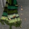 Autumn And Winter  Thickened Mohair Scarf For Women All-Match High-End Tassel Maillard Plaid Warm Neck Scarf